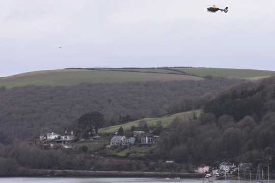 12 March 2021 - 08-51-09
A quick hover over the river to check that all were law abiding in Dartmouth.
--------------------
Devon & Cornwall police helicopter G-CPAS